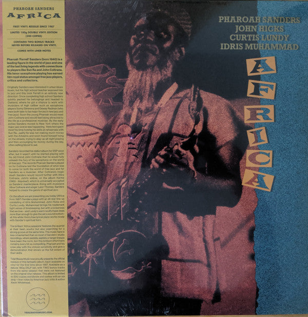 Pharoah Sanders / John Hicks / Curtis Lundy / Idris Muhammed* : Africa (2xLP, Album, Ltd, RE)