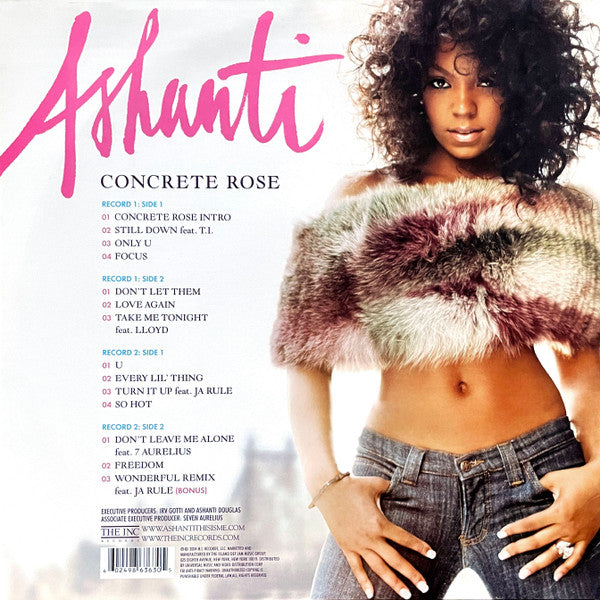 Ashanti : Concrete Rose (2xLP, Album)