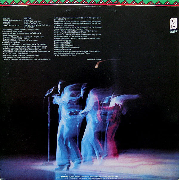 The O'Jays : Message In The Music (LP, Album)