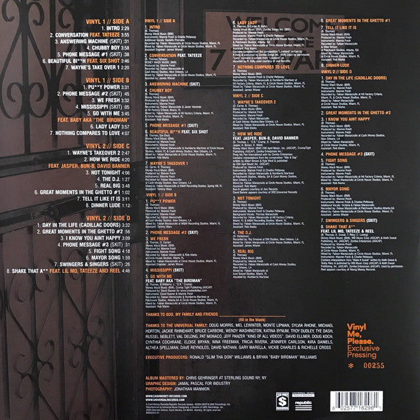 Mannie Fresh : The Mind Of Mannie Fresh (2xLP, Album, Club, Ltd, Num, RE, Whi)