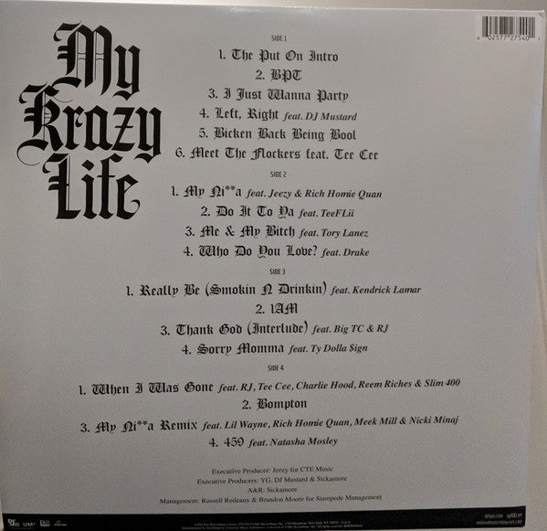 YG (2) : My Krazy Life (2xLP, Album)