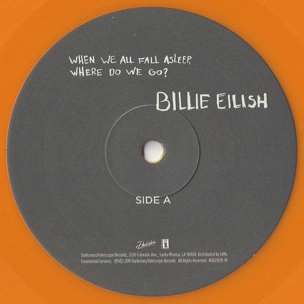 Billie Eilish : When We All Fall Asleep, Where Do We Go? (LP, Album, Ltd, Cop)