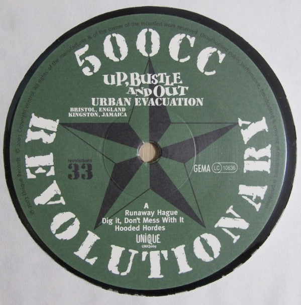 Up, Bustle & Out : Urban Evacuation (2xLP, Album)