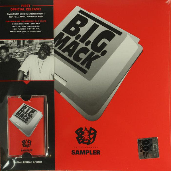 Craig Mack / Notorious B.I.G. : B.I.G. Mack (LP, Ltd, RE, Smplr + Cass, Ltd, Smplr)