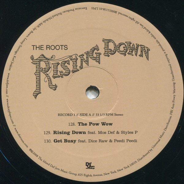 The Roots : Rising Down (2xLP, Album)