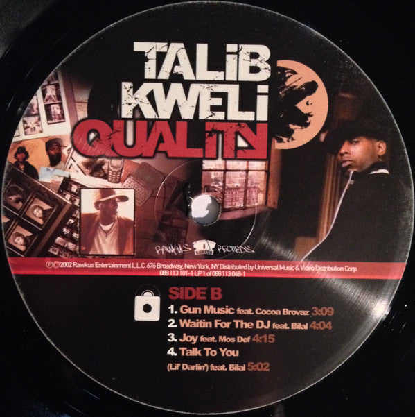 Talib Kweli : Quality (2xLP, Album)