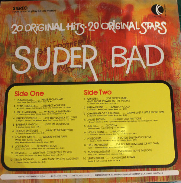 Various : Super Bad (LP, Comp, Ltd)