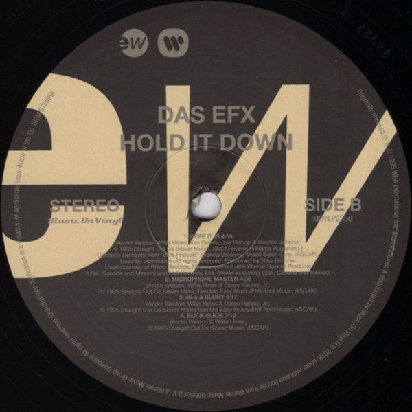 Das EFX : Hold It Down (2xLP, Album, RE, 180)
