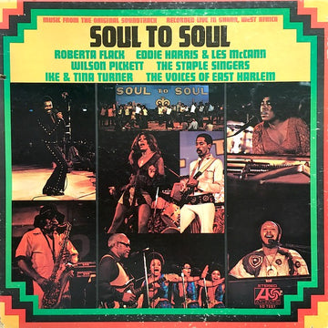 Various : Soul To Soul (Music From The Original Soundtrack - Recorded Live In Ghana, West Africa) (LP, Gat)