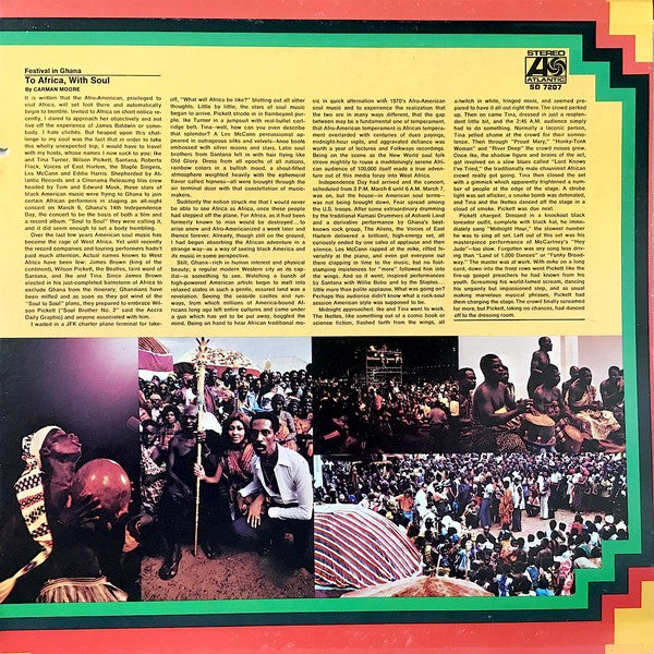Various : Soul To Soul (Music From The Original Soundtrack - Recorded Live In Ghana, West Africa) (LP, Gat)