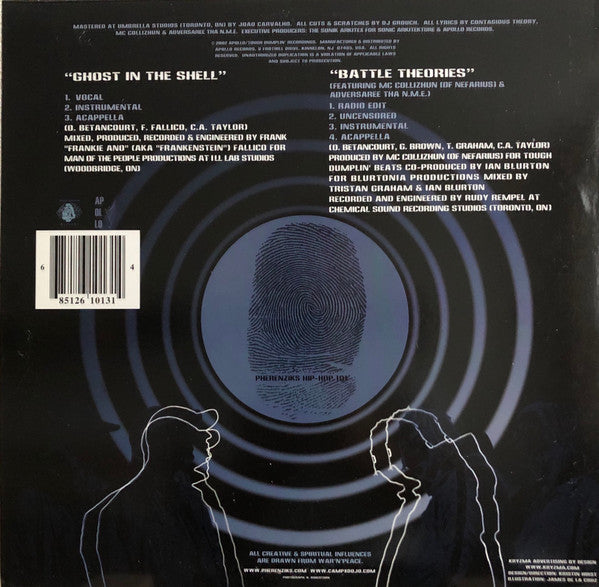 Pherenziks : Ghost In The Shell / Battle Theories (12")