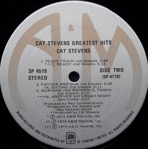 Cat Stevens : Greatest Hits (LP, Comp)