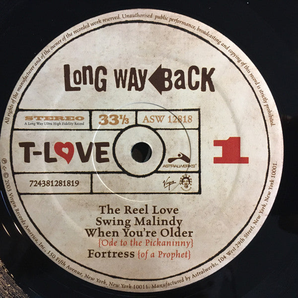 T Love : Long Way Back (2xLP, Album)