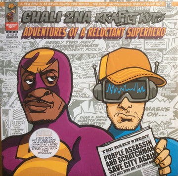 Chali 2NA, Krafty Kuts : Adventures Of A Reluctant Superhero (LP, Album, Ltd, Pur)