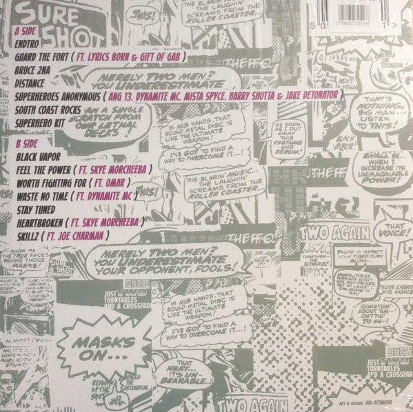 Chali 2NA, Krafty Kuts : Adventures Of A Reluctant Superhero (LP, Album, Ltd, Pur)