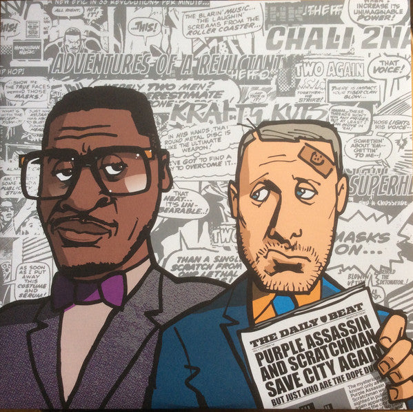 Chali 2NA, Krafty Kuts : Adventures Of A Reluctant Superhero (LP, Album, Ltd, Pur)