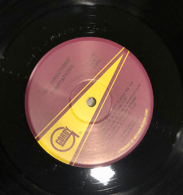 The Temptations : All Directions (LP, Album, RE)