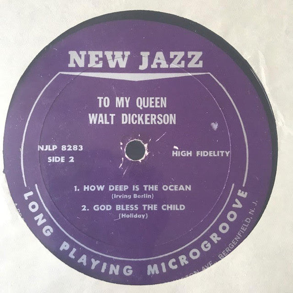 Walt Dickerson : To My Queen (LP, Album, Mono)