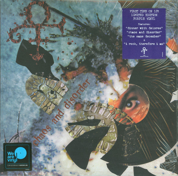 The Artist (Formerly Known As Prince) : Chaos And Disorder (LP, Album, Ltd, RE, Pur)