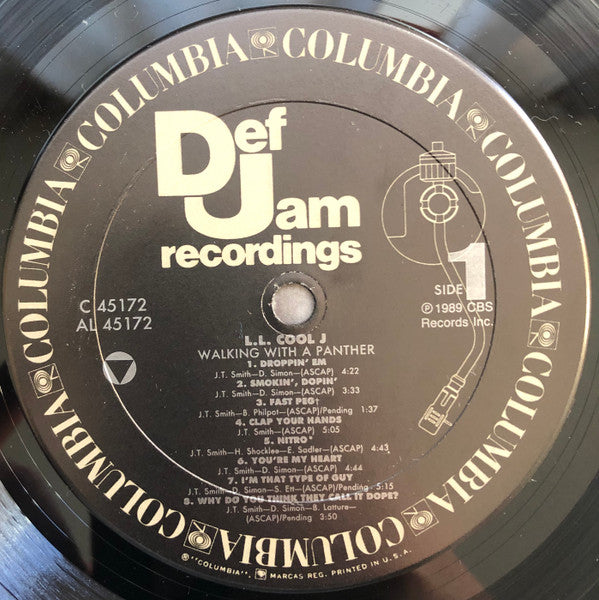 LL Cool J : Walking With A Panther (LP, Album, Promo)