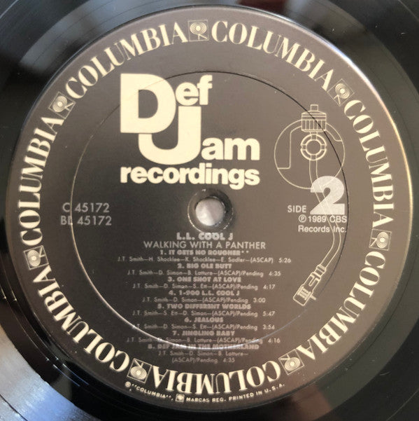 LL Cool J : Walking With A Panther (LP, Album, Promo)