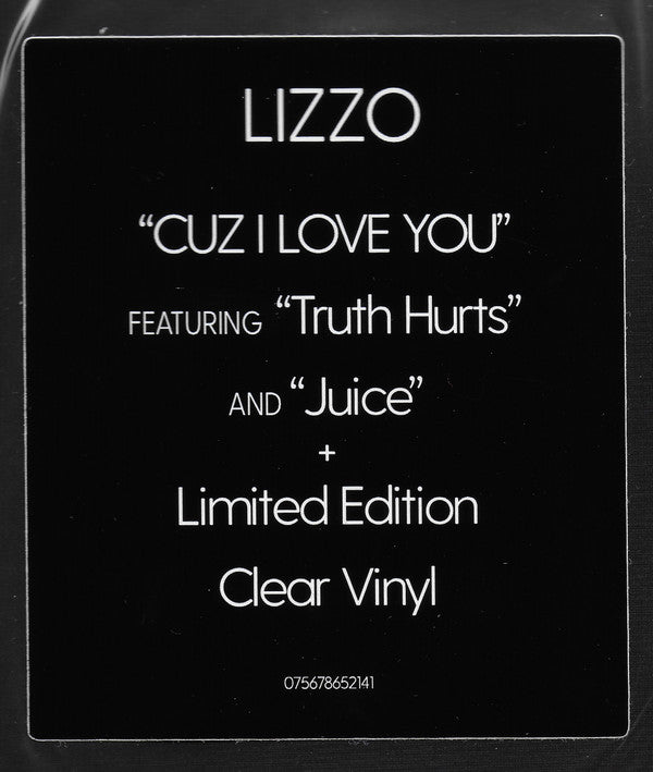 Lizzo : Cuz I Love You (LP, Album, Ltd, Cle)