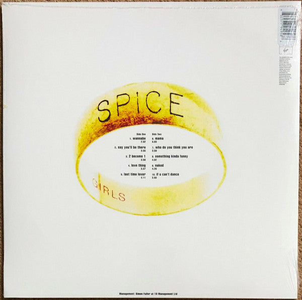 Spice Girls : Spice (LP, Album, Ltd, RE, Whi)