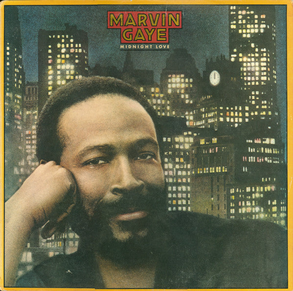 Marvin Gaye : Midnight Love (LP, Album, Pit)