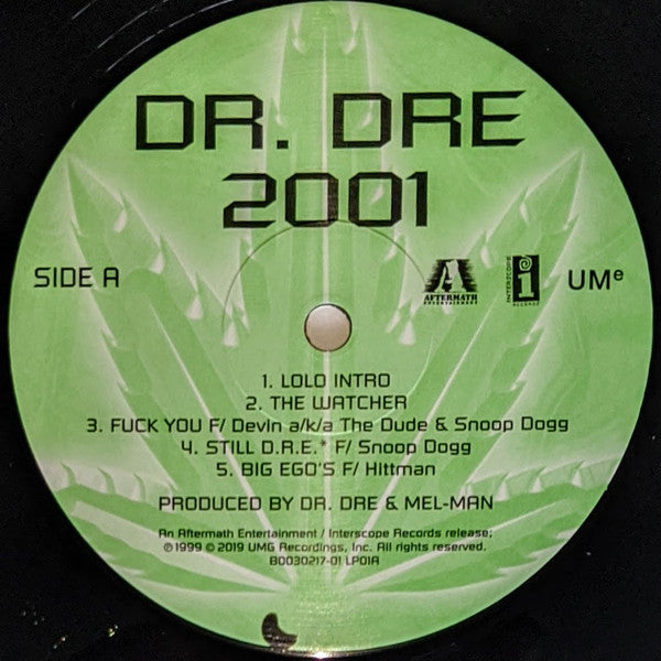 Dr. Dre : 2001 (2xLP, Album, RE)