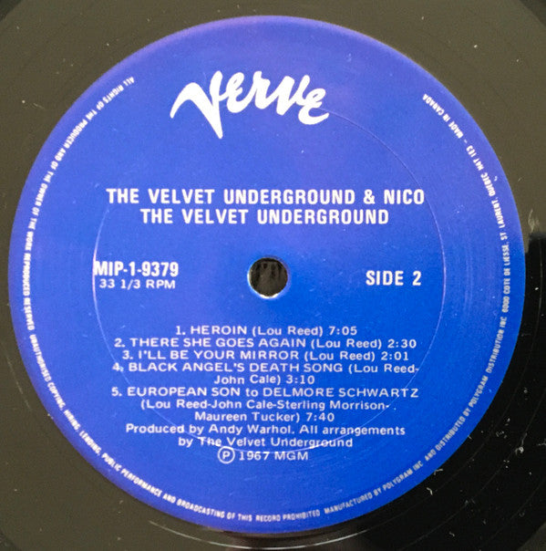 The Velvet Underground & Nico (3) : The Velvet Underground & Nico (LP, Album, RE, Blu)