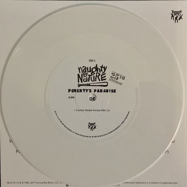 Naughty By Nature : Poverty’s Paradise (Album, RSD, Ltd, RE, 25t + LP, Smo + LP, Bla + 7",)