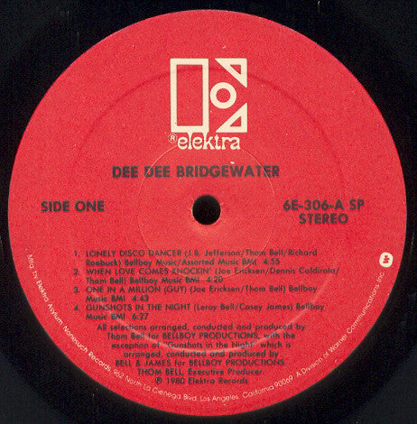 Dee Dee Bridgewater : Dee Dee Bridgewater (LP, Album)