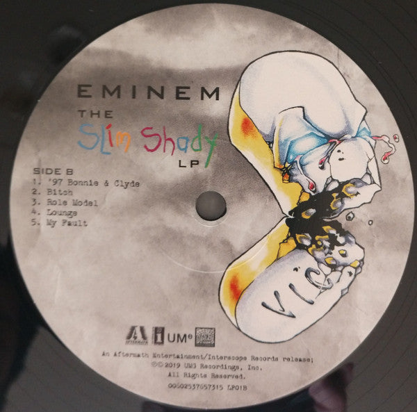 Eminem : The Slim Shady LP (2xLP, Album, RE + LP, Comp + Exp)