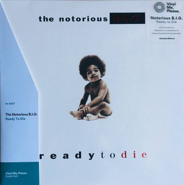 Notorious B.I.G. : Ready To Die (LP, Red + LP, Whi + Album, Club, RE, RM, RP)