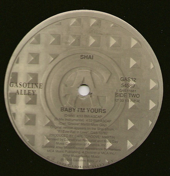 Shai (3) : Baby I'm Yours (12", Single)