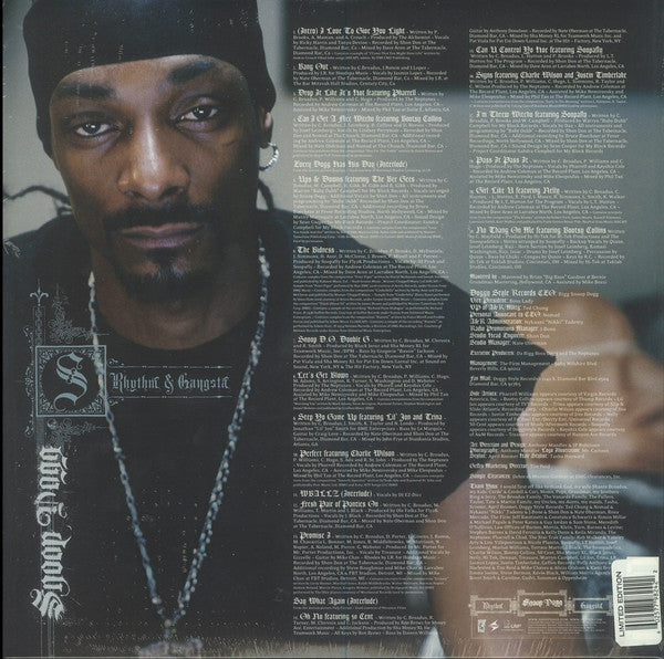 Snoop Dogg : R & G (Rhythm & Gangsta): The Masterpiece (2xLP, Album, Ltd, RE, Sea)