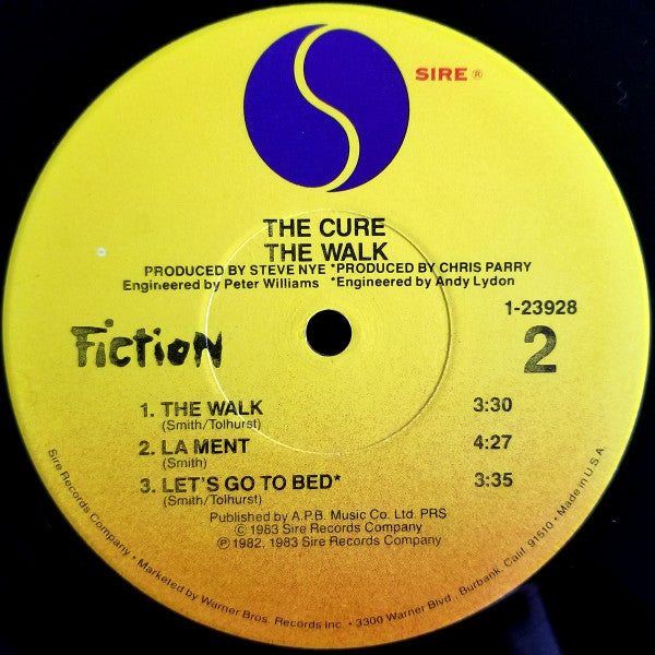 The Cure : The Walk (12", MiniAlbum, Jac)