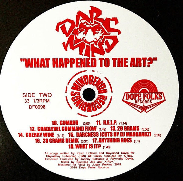 Darc Mind : What Happened To The Art? (LP, Album, Ltd)