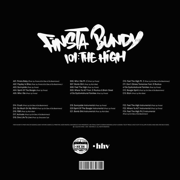 Finsta Bundy : 101: The High (3xLP, Comp, Ltd, Gat)