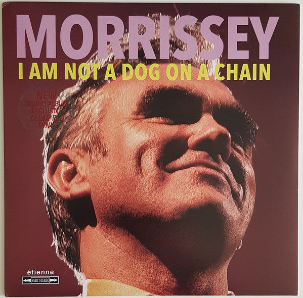 Morrissey : I Am Not A Dog On A Chain (LP, Album, Red)