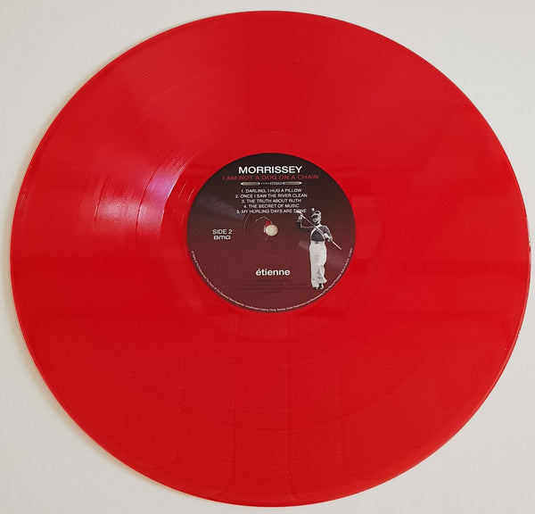 Morrissey : I Am Not A Dog On A Chain (LP, Album, Red)
