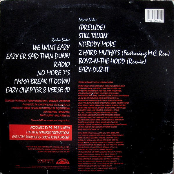 Eazy-E : Eazy-Duz-It (LP, Album)
