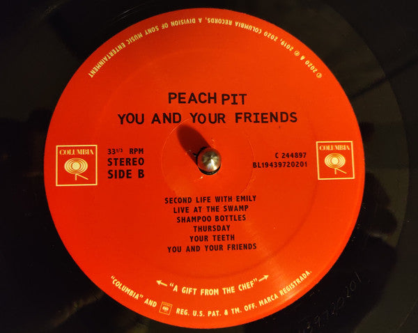 Peach Pit (3) : You And Your Friends  (LP, Album)