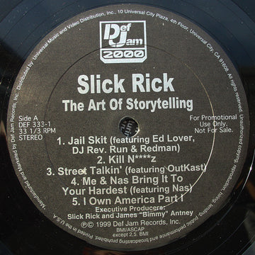 Slick Rick : The Art Of Storytelling (2xLP, Album, Promo, Cle)