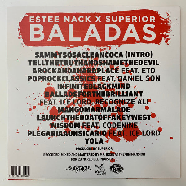Estee Nack & Superior (4) : Baladas (LP, Album)