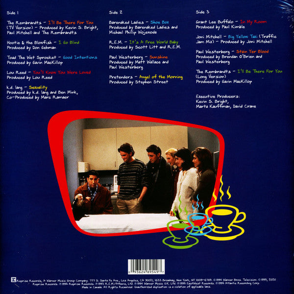 Various : Friends (LP, Pin + LP, S/Sided, Etch, Pin + Comp, Ltd)