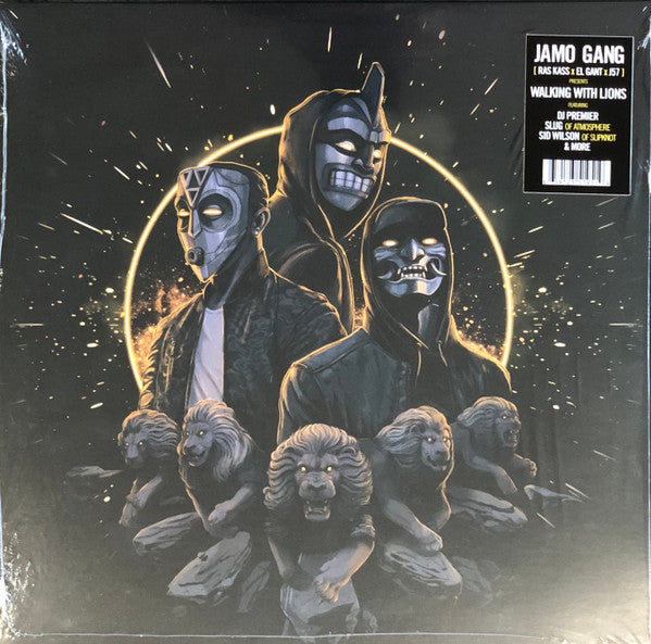 Jamo Gang : Walking With Lions (LP, Album, Yel)