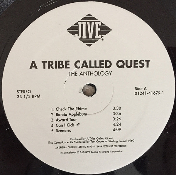 A Tribe Called Quest : The Anthology (2xLP, Comp)