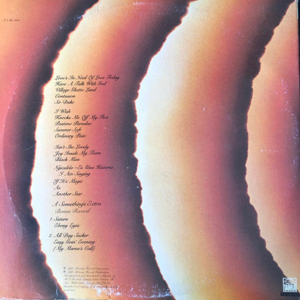 Stevie Wonder : Songs In The Key Of Life (2xLP)