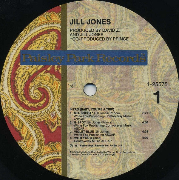 Jill Jones : Jill Jones (LP, Album, All)